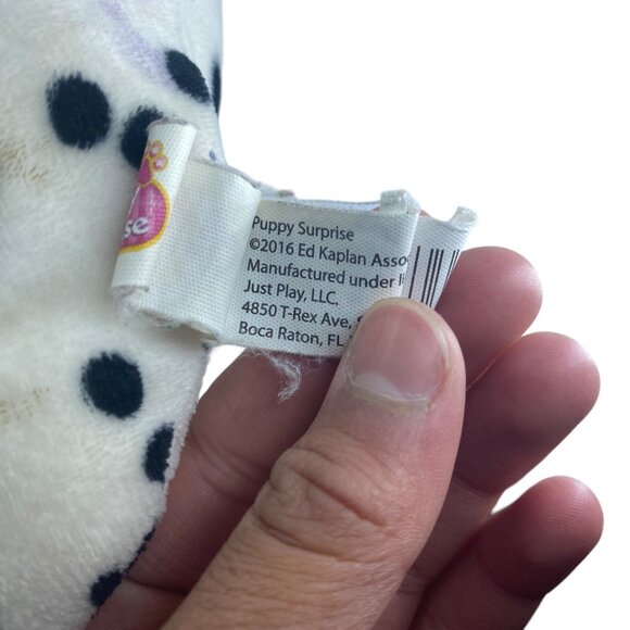 Puppy Surprise Jaxie the Dalmatian Mom Just Play Toy Dog Plush 2 Puppies - Picture 12 of 14